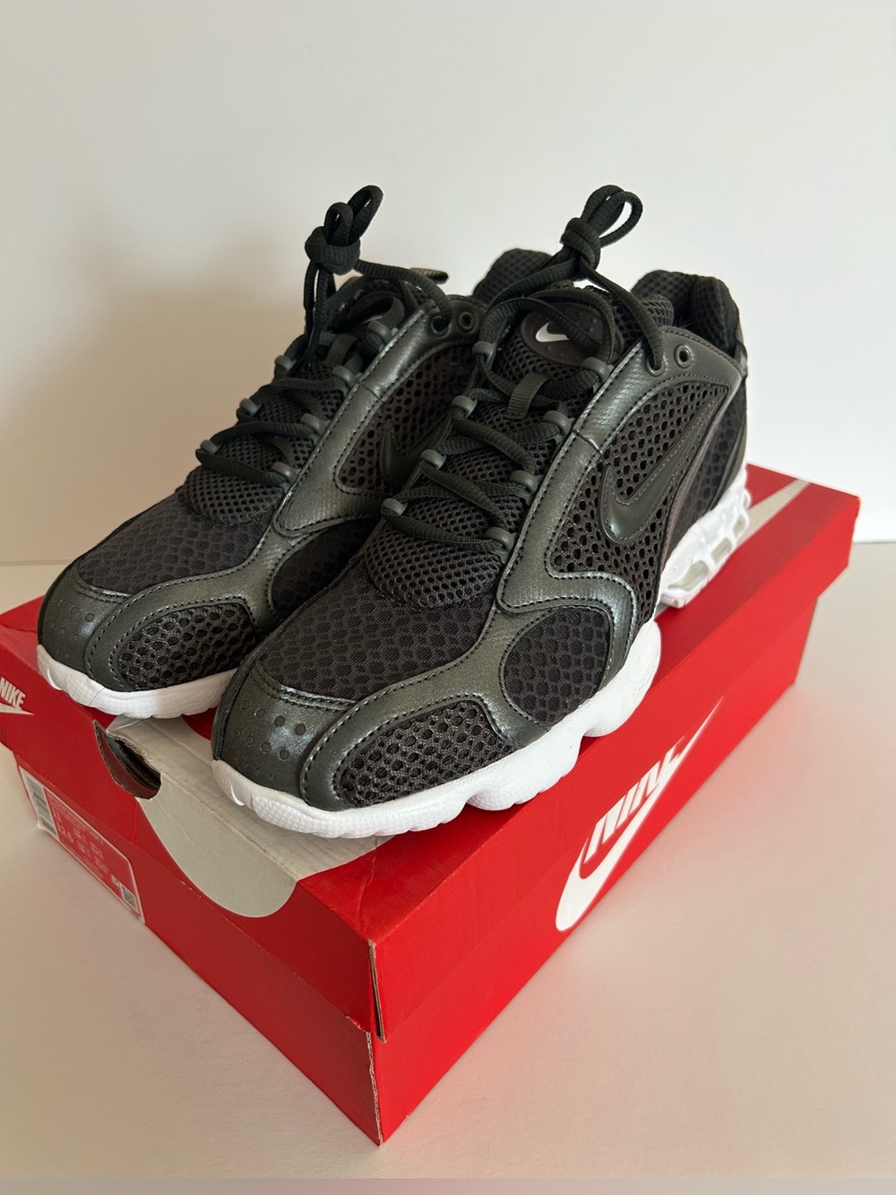 Nike Air Zoom Spiridon Cage 2 Mesh Athletic Sneakers